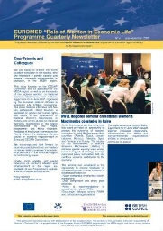 Euromed womens rights newsletter [2007], 4 (July-Sept)