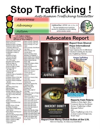 Stop trafficking! Anti-human trafficking newsletter [2018], 9 (September)