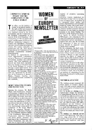 Women of Europe Newsletter [1990], 7 (Feb)