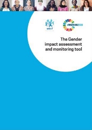 The gender impact assessment and monitoring tool