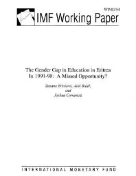 The gender gap in education in Eritrea in 1991-98