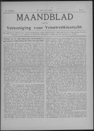 Maandblad van de Vereeniging voor Vrouwenkiesrecht  1905, jrg 9, no 3 [1905], 3