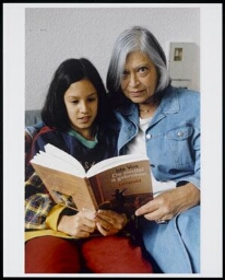 Ida Vos met haar kleindochter 1996?