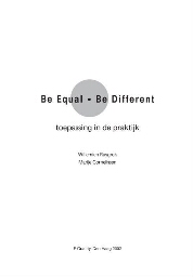 Be equal - be different