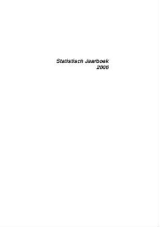 Statistisch jaarboek 2006