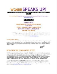 WGNRR Speaks Up! [2009], 6