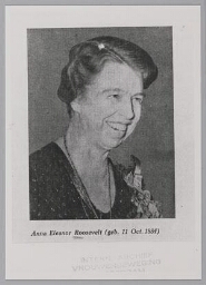 Anna Eleanor Roosevelt (1884-1962). 193?