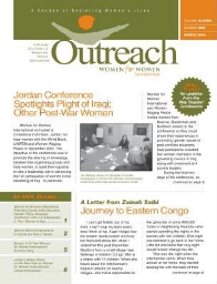 Outreach [2004], 1 (March)