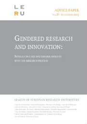 Gendered research and innovation