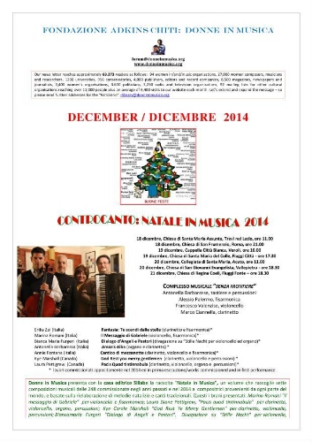 Fondazione Adkins Chiti [2014], December