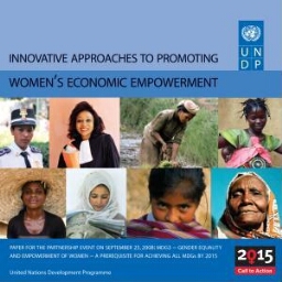 Innovative approaches to promoting women's economic empowerment