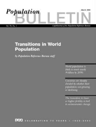 Population bulletin [2004], 1 (March)