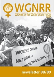 Women's Global Network for Reproductive Rights newsletter = Red Mundial de Mujeres para los Derechos