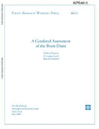A gendered assessment of the brain drain
