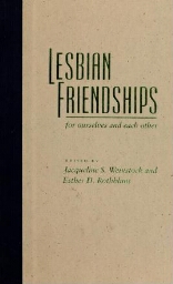 Lesbian friendships