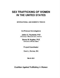 Sex trafficking of women in the United States