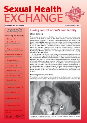 Sexual health exchange [2002], 2