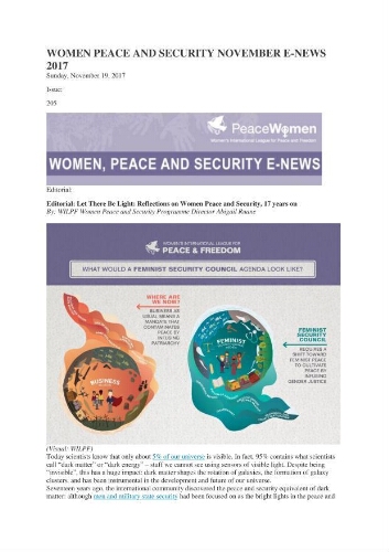 Women, Peace and Security E-News [2017], 205=203