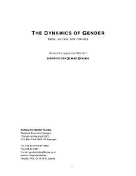 The dynamics of gender
