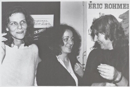 Regiseuses Ula Stöckl en Etna Politi met de actrice Grischa Huber. 1983