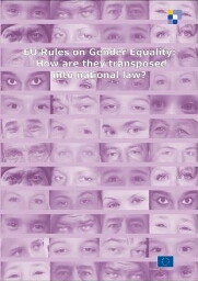 EU rules on gender equality