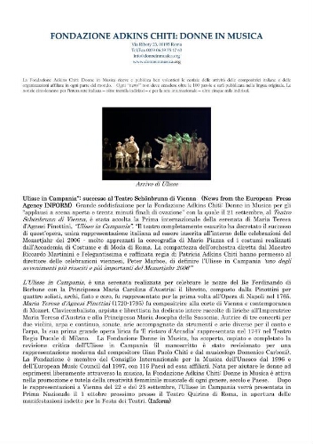 Fondazione Adkins Chiti [2006], October
