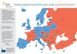 The Trans Rights Europe Map