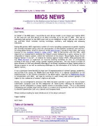 MIGS news [2009], 3 (Winter)
