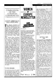 Women of Europe Newsletter [1990], 10 (May)