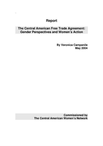 The Central American free trade agreement