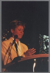 Nick van der Spek tijdens de Gay Games in Amsterdam 1998