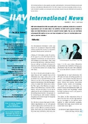 IIAV international news [2006], 1 (June)