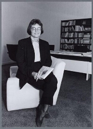 Geertje Lycklama á Nijenholt, directeur van het Institute of Social Studies. 1994