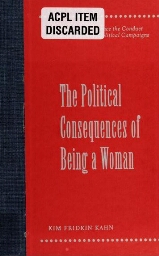 The political consequences of being a woman