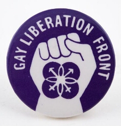 Button.'Gay Liberation Front'