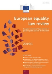 European equality law review [2019], 1