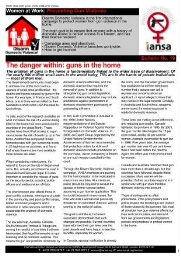 IANSA Women's Network bulletin [2009], 19
