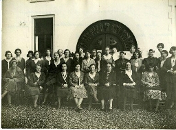 Op de achterkant staat 'Jaarvergadering 1931 'Oolgaardthuis' ' 1931
