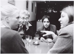 Een pensioenexpert meeting in Diligentia. 1999