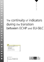 The continuity of indicators during the transition between ECHP and EU-SILC