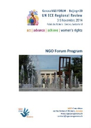 NGO Forum program