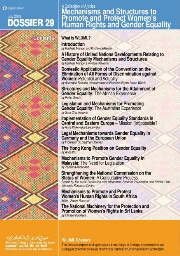 Women living under muslim laws [2008], 29 (July)