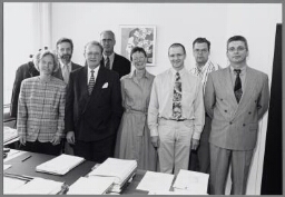Officieren van Justitie aan het Haagse hof van Justitie. 1999