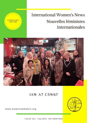 International women's news = Nouvelles féministes internationales [2023], 1
