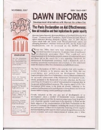 DAWN informs [2007], November
