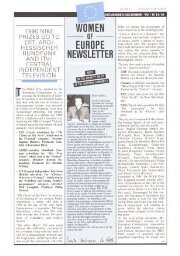 Women of Europe Newsletter [1990], 13-14 (Nov-Dec)