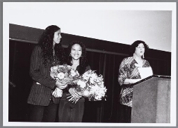 Uitreiking van de Zami Award 1997 voor Beste Actrice op het Zami Internationaal Filmfestival 1997