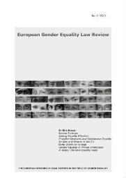European gender equality law review [2010], 2