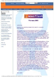 EWL newsflash [2005], 1 (Jan)