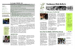 Fundasaun Alola bulletin [2012], 29 (April)
